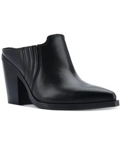 Marc Fisher Gabbi Womens Leather Almond Toe Shooties