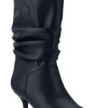 Marc Fisher Manya 2 Womens Faux Leather Pointed Toe Mid-Calf Boots