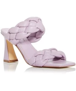 Marc Fisher Sales 62 Marc Fisher Hammy Womens Faux Leather Square Toe Block Heel