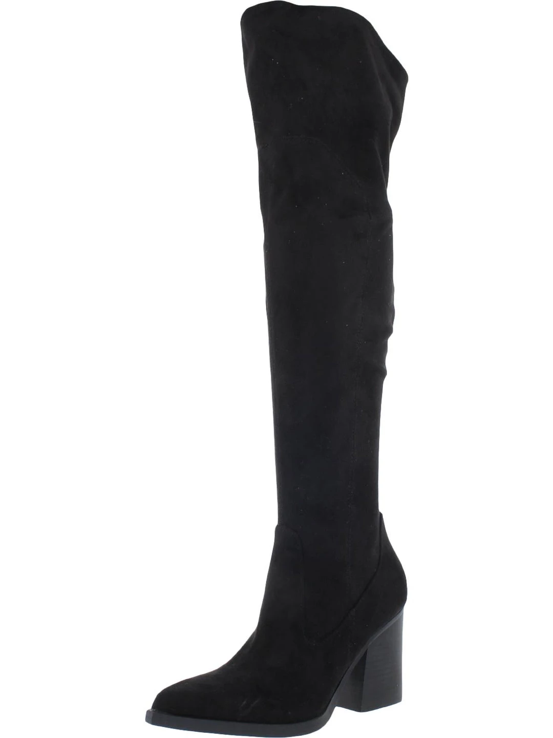 Marc Fisher Womens Pointed Toe Dressy Over-The-Knee Boots 3 Marc Fisher Womens Pointed Toe Dressy Over-The-Knee Boots