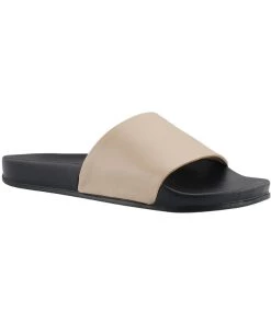 Marc Fisher Sarri Womens Faux Leather Slip On Pool Slides -Marc Fisher Sales 1b40f7642812446c8e90381feda6e257 1080x