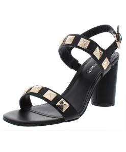 Marc Fisher Panna Womens Leather Studded Dress Sandals