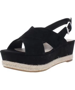 Marc Fisher Sales 48 Marc Fisher Flama Womens Suede Criss-Cross Front Espadrilles