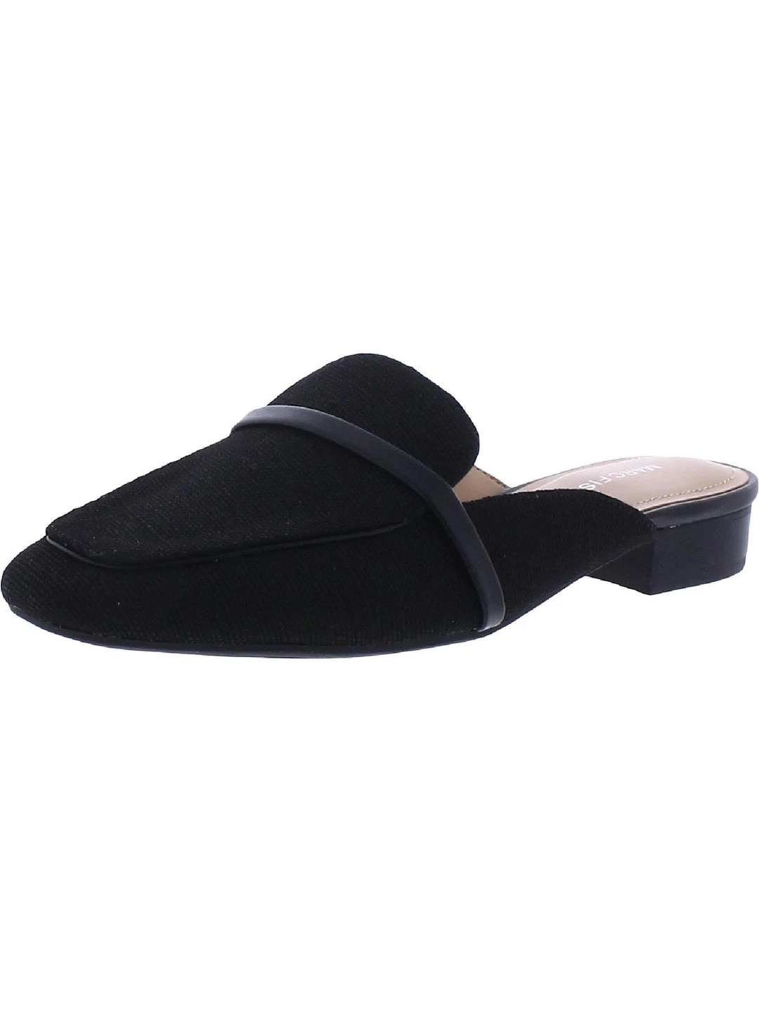 Marc Fisher QM Namila Womens Block Heel Square Toe Mules 3 Marc Fisher QM Namila Womens Block Heel Square Toe Mules