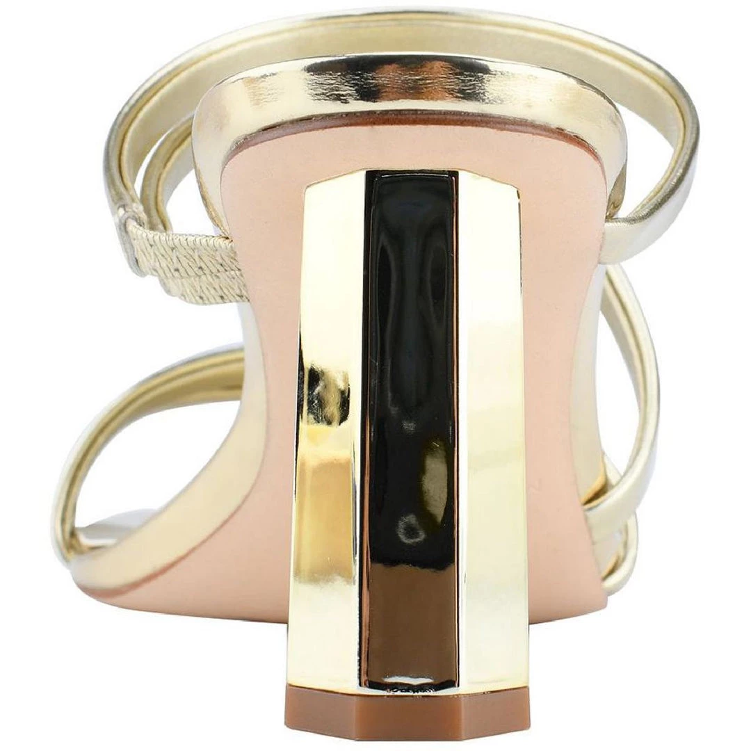 Marc Fisher Kristin Womens Faux Leather Slip On Strappy Sandals 5 Marc Fisher Kristin Womens Faux Leather Slip On Strappy Sandals - Image 3