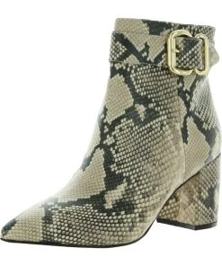 Marc Fisher Rymona Womens Leather Ankle Ankle Boots