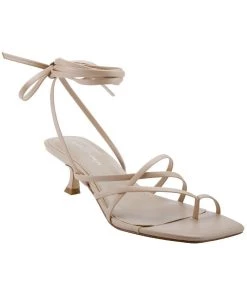 Marc Fisher Sales 32 Marc Fisher Headway Womens Faux Leather Strappy Heels