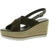Marc Fisher Zevra Womens Suede Platform Wedge Sandals