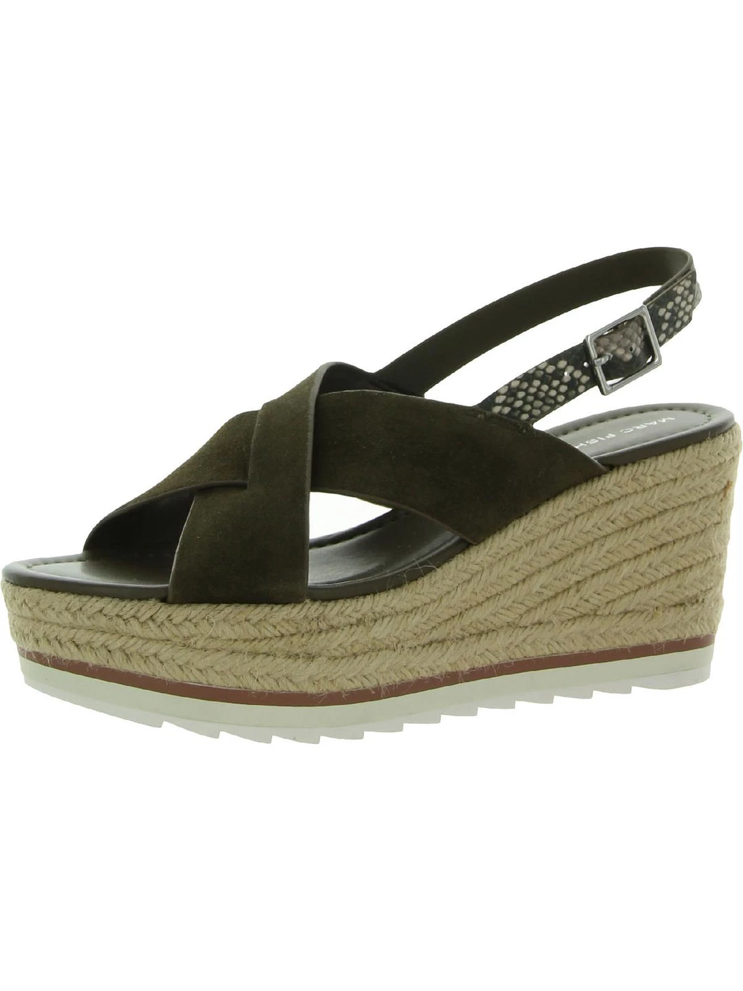 Marc Fisher Zevra Womens Suede Platform Wedge Sandals 3 Marc Fisher Zevra Womens Suede Platform Wedge Sandals