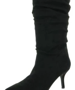 Marc Fisher Manya Womens Pull On Dressy Mid-Calf Boots