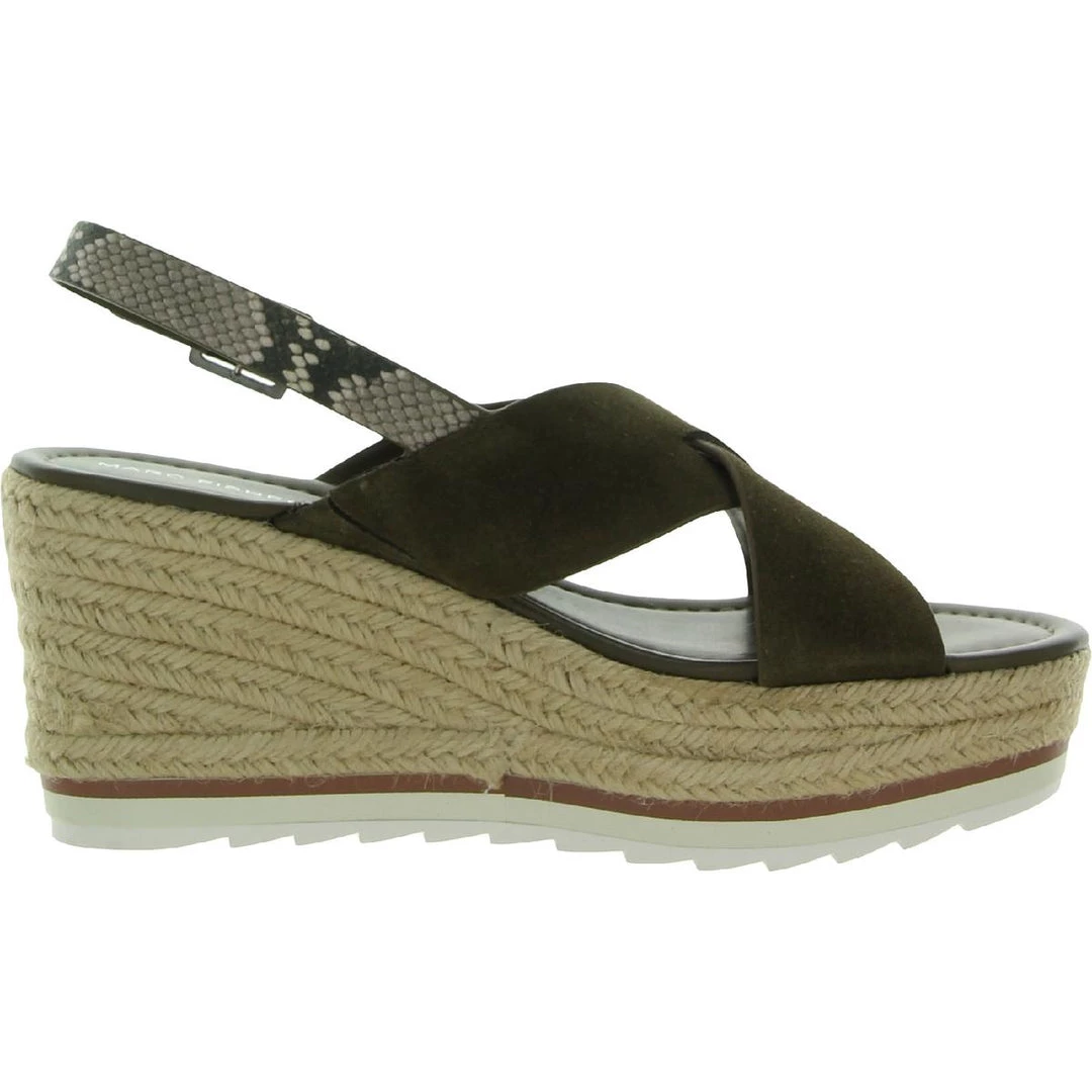 Marc Fisher Zevra Womens Suede Platform Wedge Sandals 4 Marc Fisher Zevra Womens Suede Platform Wedge Sandals - Image 2