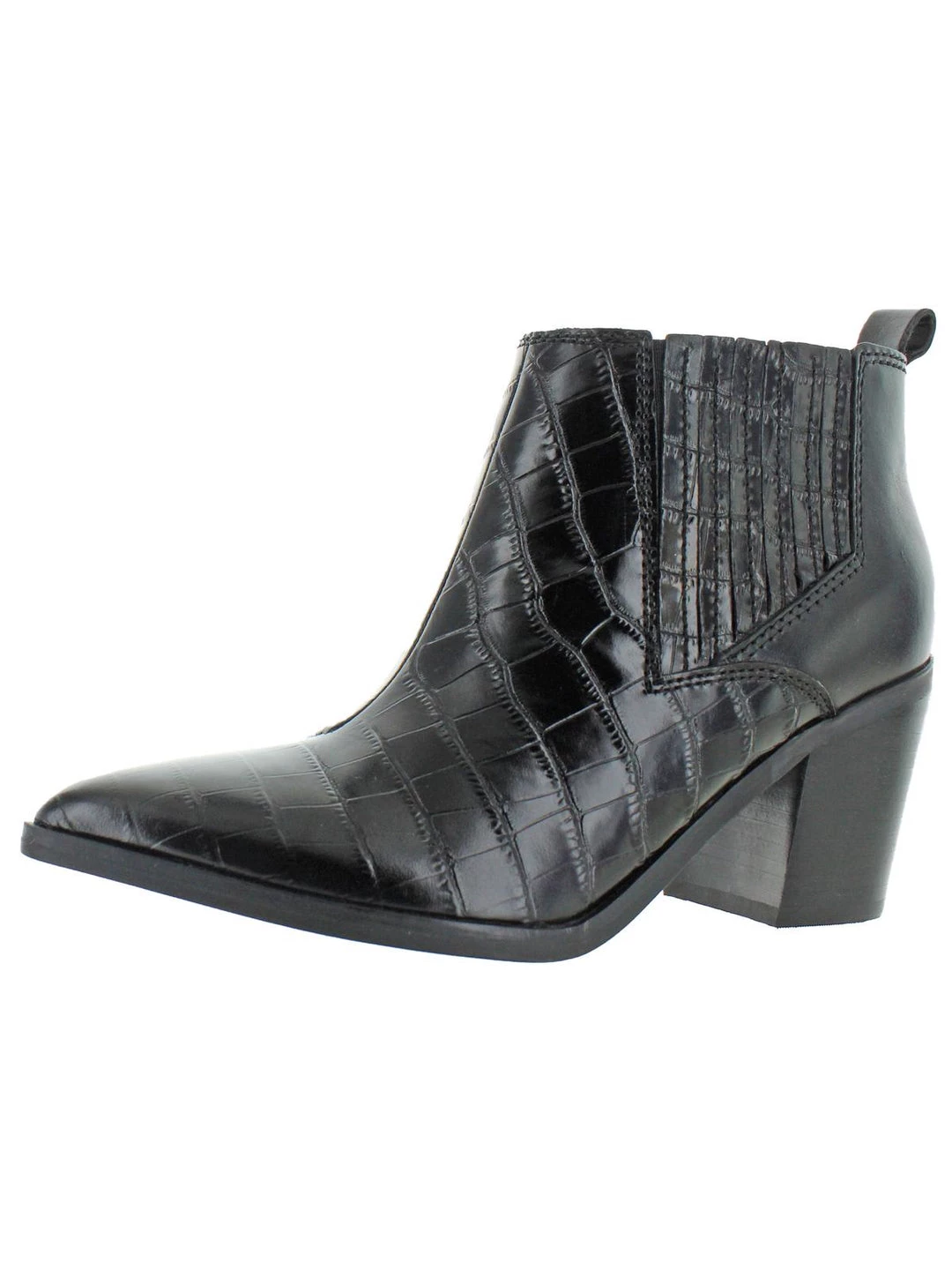 Marc Fisher Rental 2 Womens Faux Leather Ankle Booties 3 Marc Fisher Rental 2 Womens Faux Leather Ankle Booties