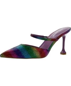 Marc Fisher Sales 56 Marc Fisher Hadais 2 Womens Rainbow Shimmer Padded Insole Pumps