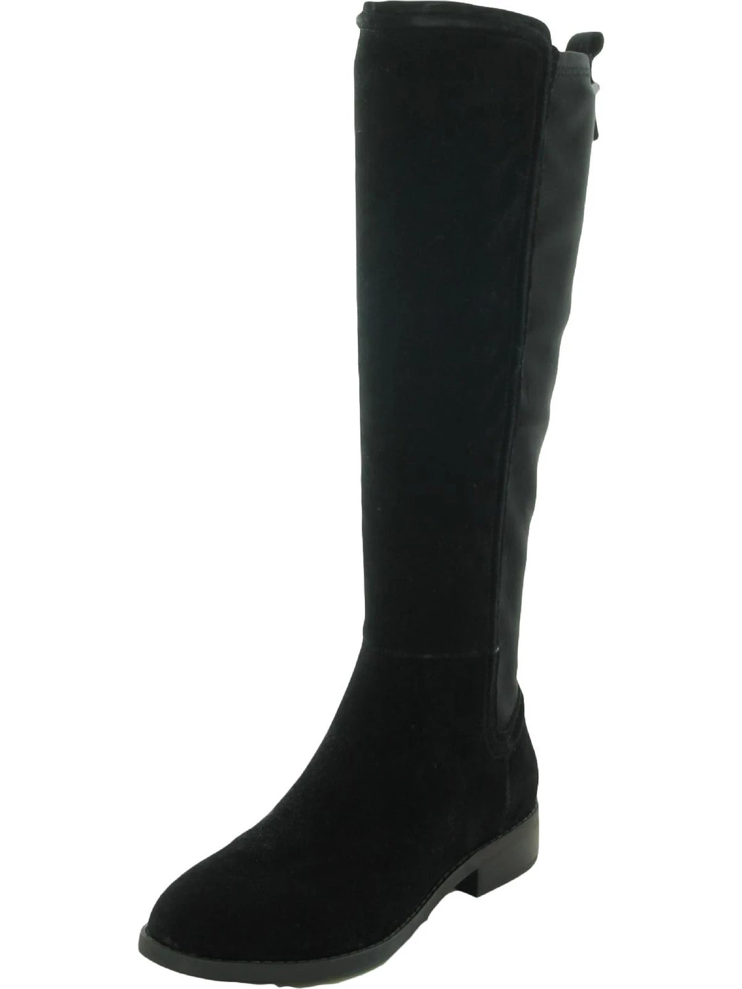 Marc Fisher QM Shiane Womens Suede Stacked Heel Knee-High Boots 3 Marc Fisher QM Shiane Womens Suede Stacked Heel Knee-High Boots