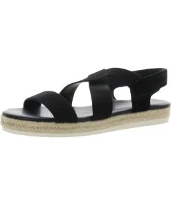 Marc Fisher Sales 36 Marc Fisher Nalan Womens Leather Flat Espadrilles