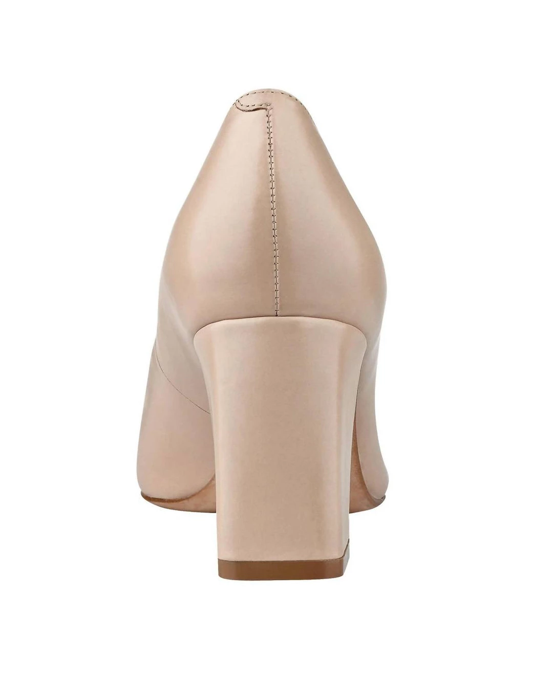 Marc Fisher Zala Block Heel Pointy Toe Pump in Light Natural for women 5 Marc Fisher Zala Block Heel Pointy Toe Pump in Light Natural for women - Image 3