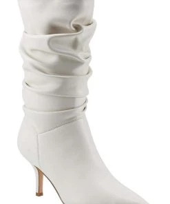 Marc Fisher Manya 2 Womens Faux Leather Pointed Toe Mid-Calf Boots -Marc Fisher Sales 6870dc4875094aa1a23e75f91f0e1f10 1080x