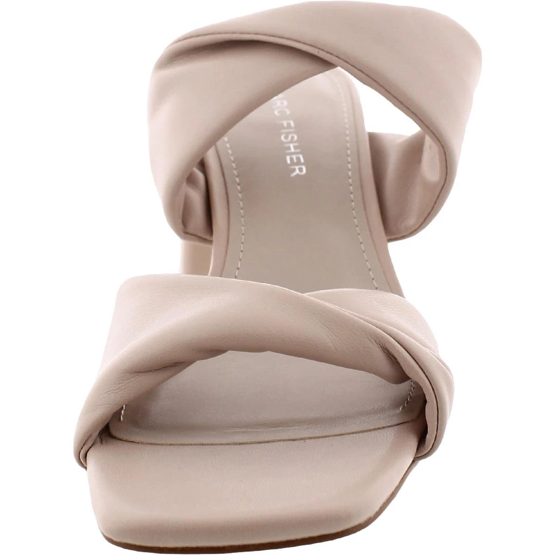 Marc Fisher Kari Womens Faux Leather Casual Slide Sandals 5 Marc Fisher Kari Womens Faux Leather Casual Slide Sandals - Image 3