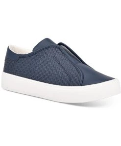 Marc Fisher Sanela Womens Woven Slip On Casual and Fashion Sneakers