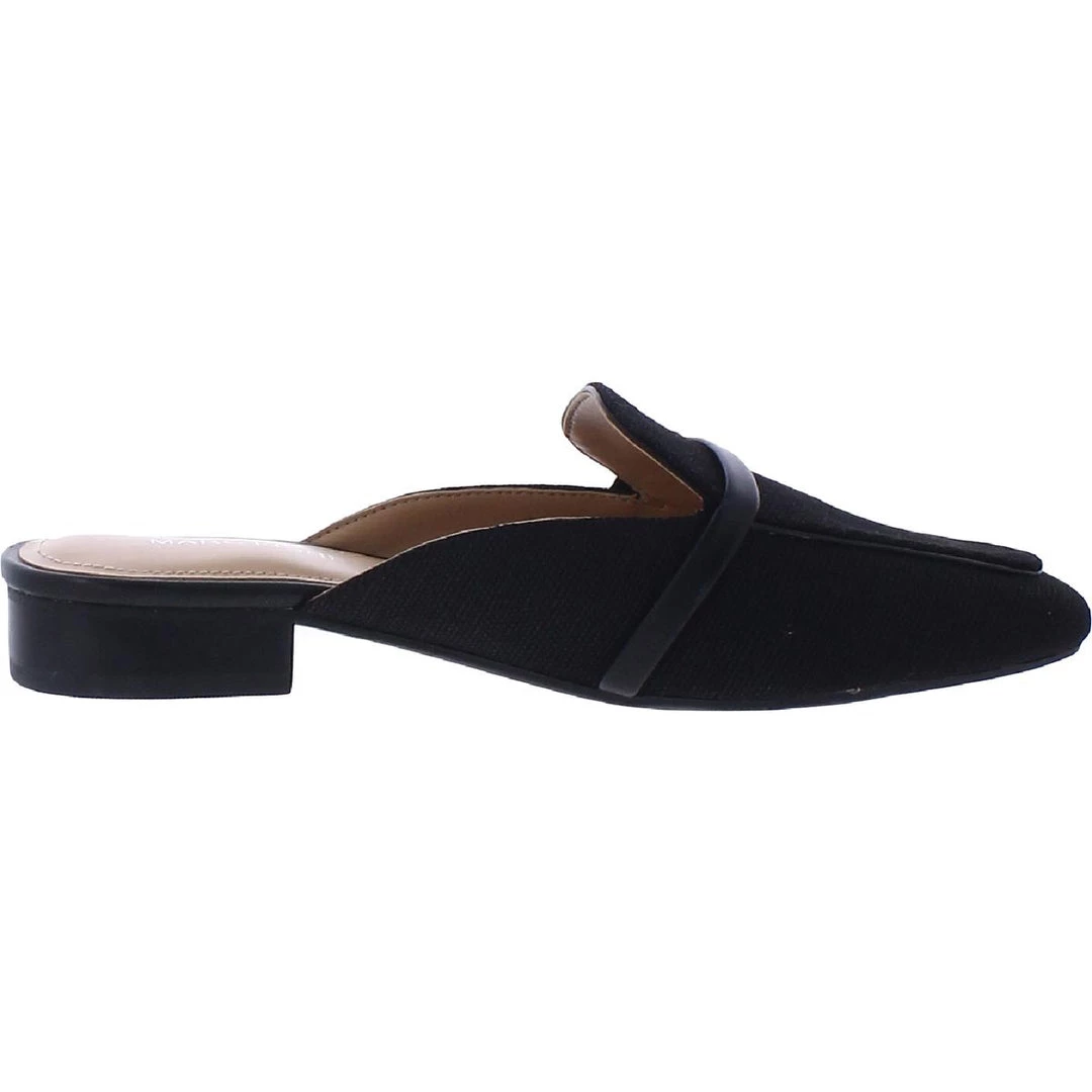 Marc Fisher QM Namila Womens Block Heel Square Toe Mules 4 Marc Fisher QM Namila Womens Block Heel Square Toe Mules - Image 2