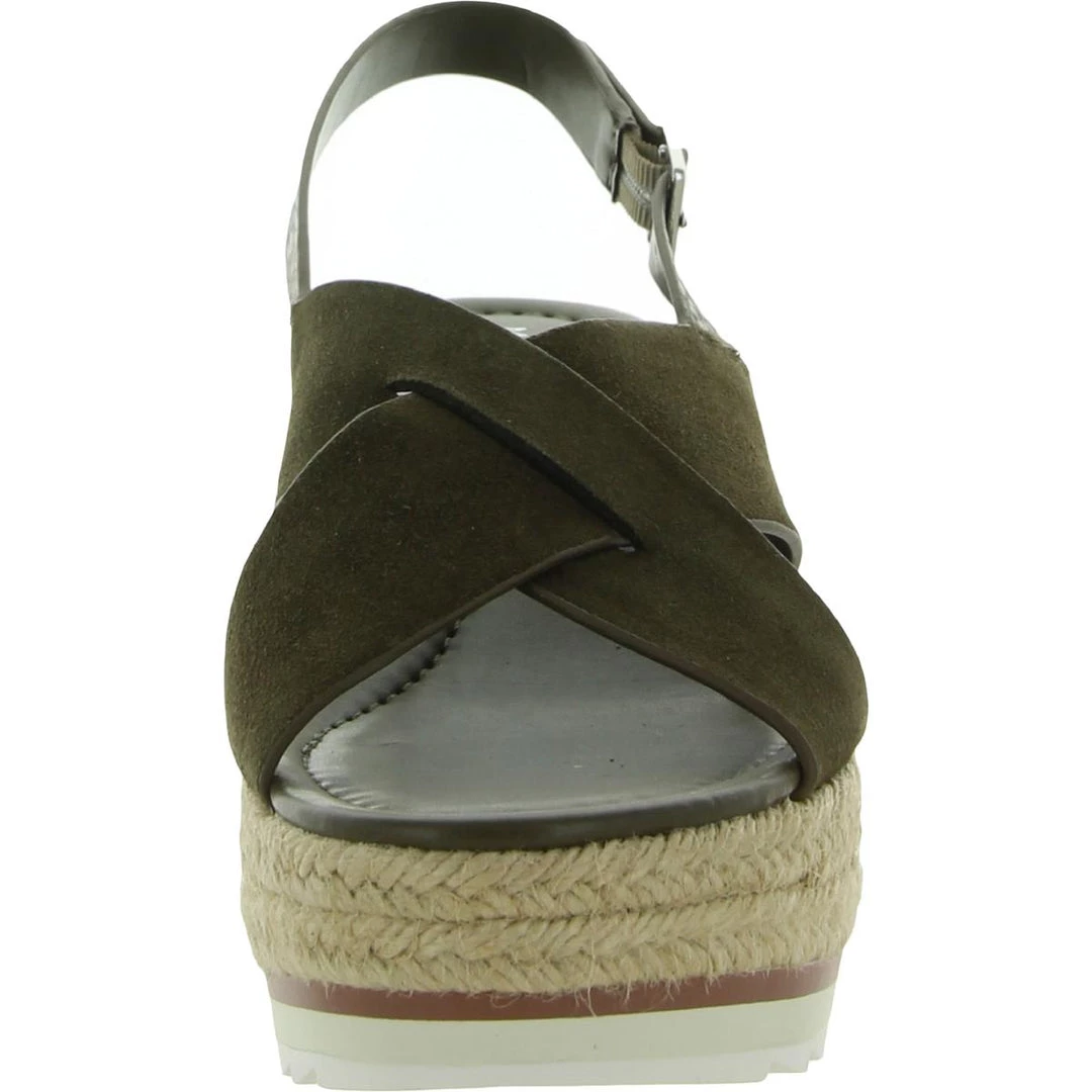 Marc Fisher Zevra Womens Suede Platform Wedge Sandals 5 Marc Fisher Zevra Womens Suede Platform Wedge Sandals - Image 3