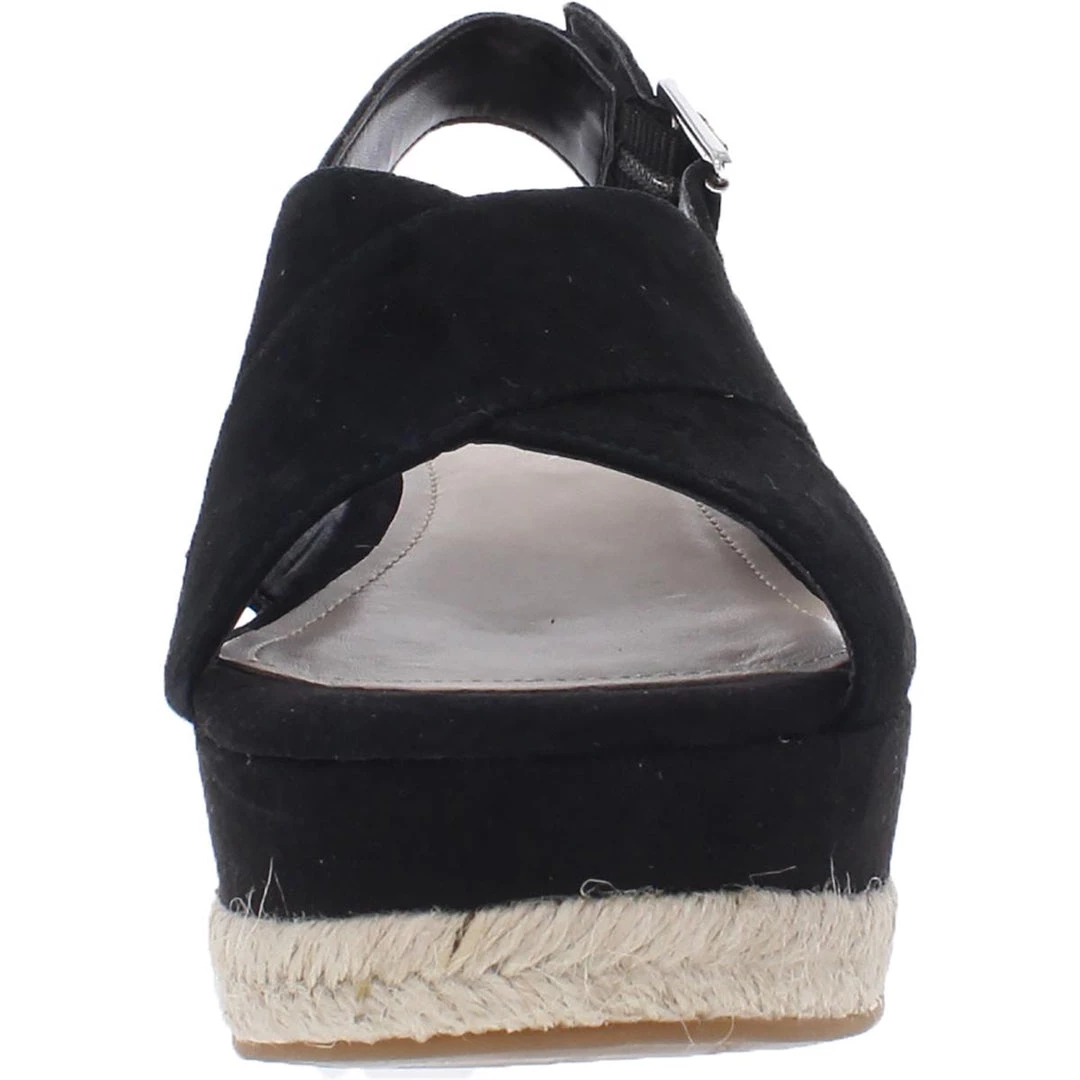 Marc Fisher Flama Womens Suede Criss-Cross Front Espadrilles 5 Marc Fisher Flama Womens Suede Criss-Cross Front Espadrilles - Image 3