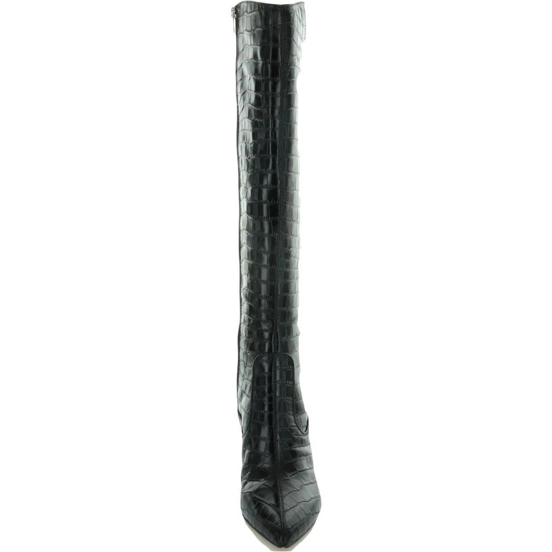 Marc Fisher Retie 4 Womens Leather Embossed Over-The-Knee Boots 5 Marc Fisher Retie 4 Womens Leather Embossed Over-The-Knee Boots - Image 3