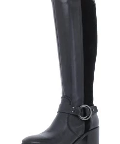 Marc Fisher Risa Womens Leather Tall Riding Boots