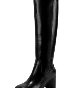 Marc Fisher Revela Womens Leather Tall Knee-High Boots
