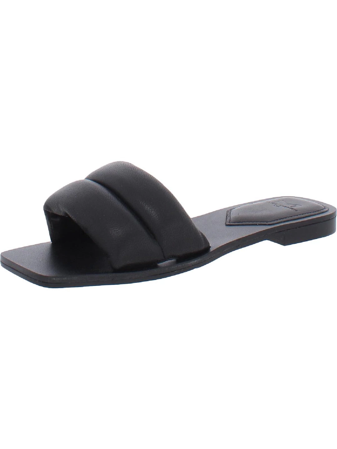 Marc Fisher Ralla Womens Leather Slip On Slide Sandals 3 Marc Fisher Ralla Womens Leather Slip On Slide Sandals