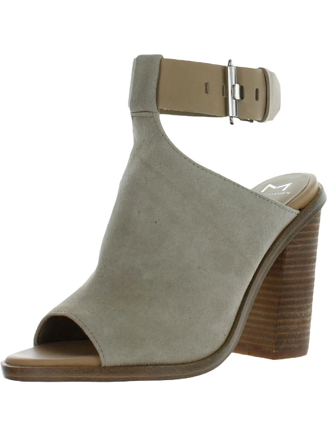 Marc Fisher Vashi Womens Suede Ankle Heels 5 Marc Fisher Vashi Womens Suede Ankle Heels - Image 3