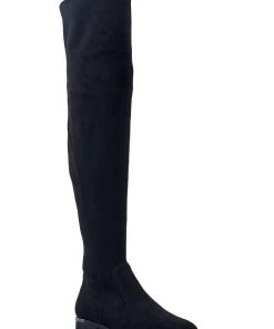 Marc Fisher Renn Womens Faux Suede Tall Over-The-Knee Boots