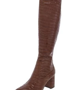 Marc Fisher Retie 4 Womens Suede Block Heel Dress Boots