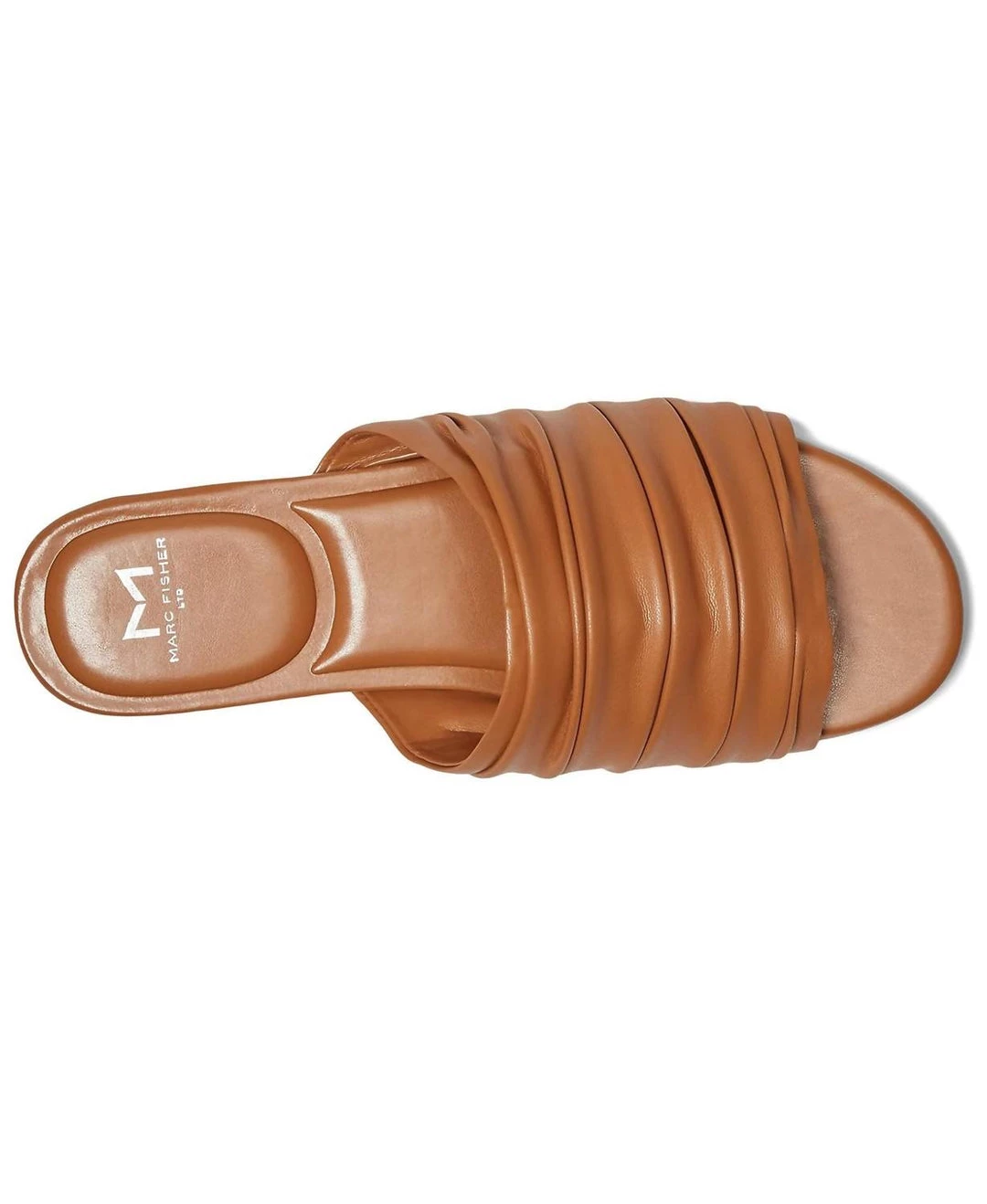 Marc Fisher Oswin 2 Flat Sandal in Medium Natural for women 4 Marc Fisher Oswin 2 Flat Sandal in Medium Natural for women - Image 2