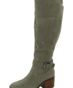 Marc Fisher Riley Womens Leather Tall Knee-High Boots
