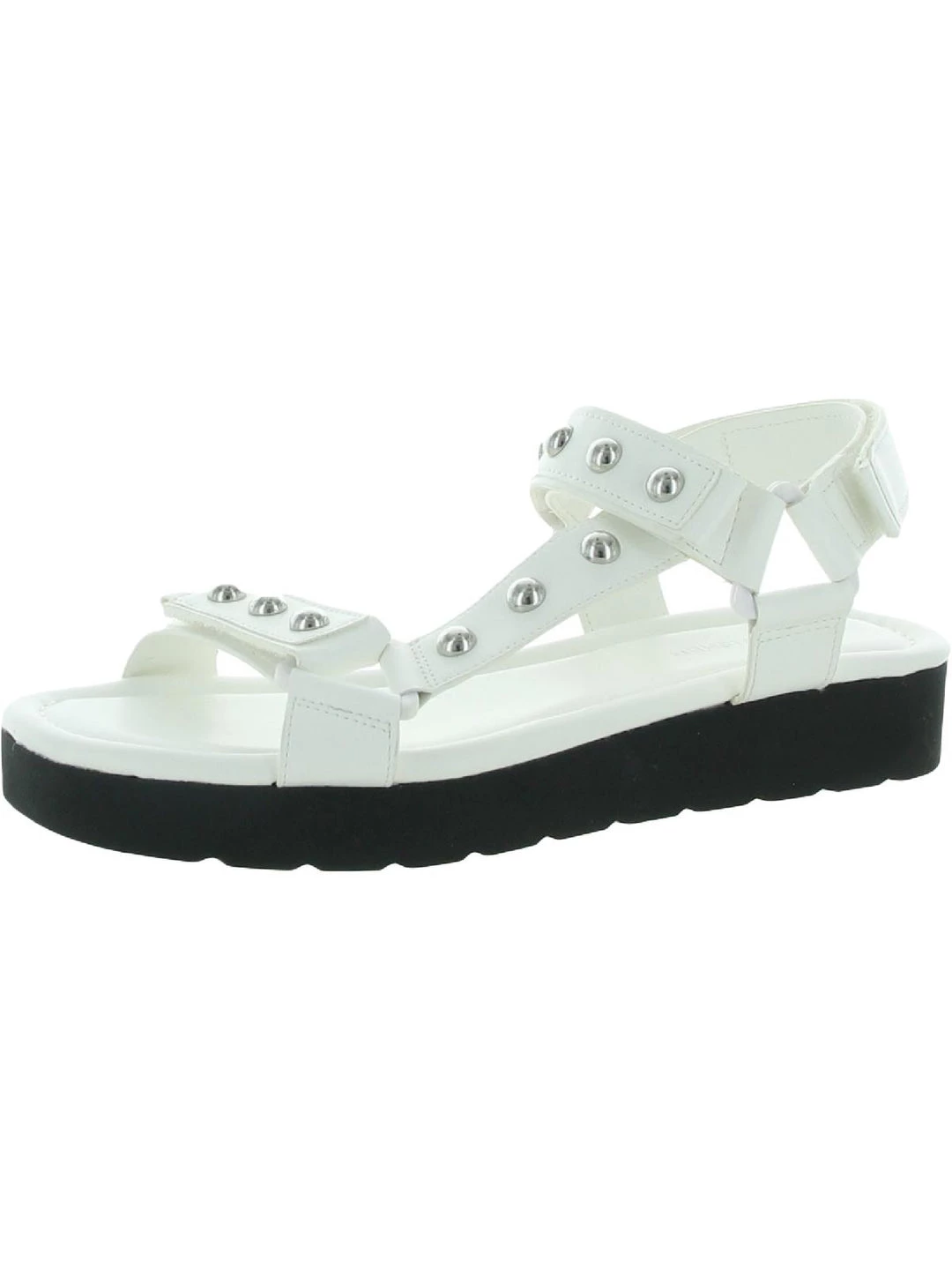 Marc Fisher Kizzy Womens Studded Adjustable Platform Sandals 6 Marc Fisher Kizzy Womens Studded Adjustable Platform Sandals - Image 4