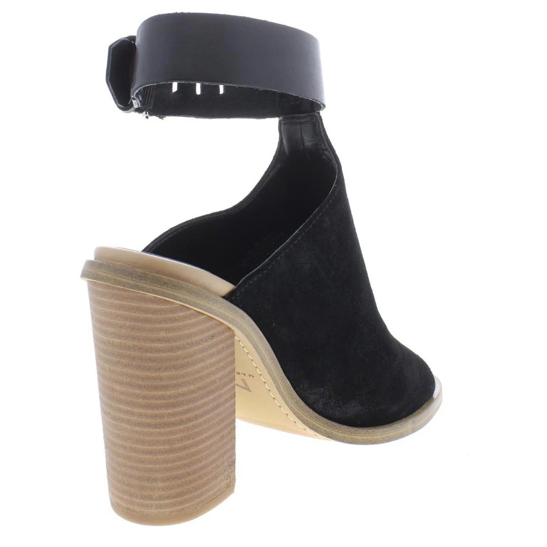 Marc Fisher Vashi Womens Suede Ankle Heels 4 Marc Fisher Vashi Womens Suede Ankle Heels - Image 2