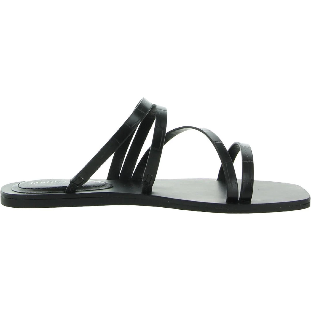 Marc Fisher Bonina Womens Faux Leather Strappy Flats 6 Marc Fisher Bonina Womens Faux Leather Strappy Flats - Image 4